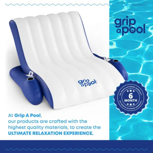 Luxury Inflatable Pool Lounge Chair