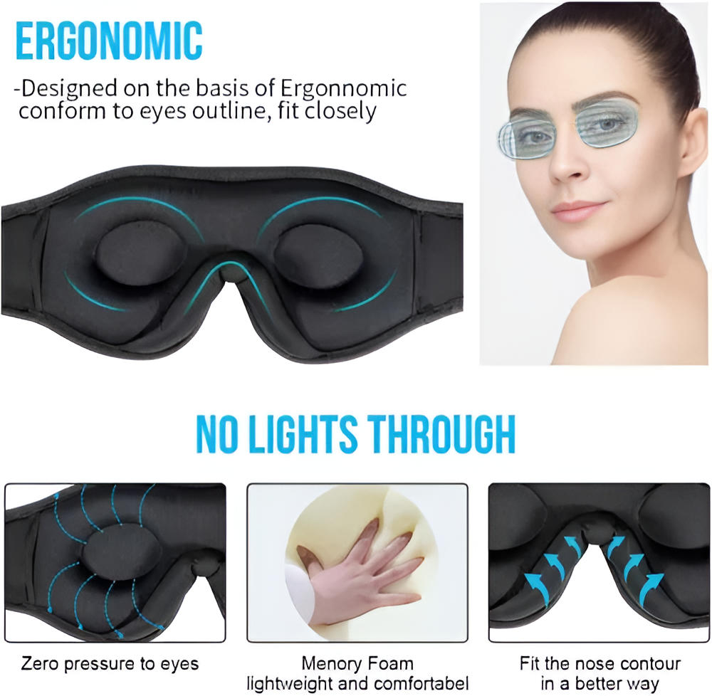 Contoured Eye Sleep Mask