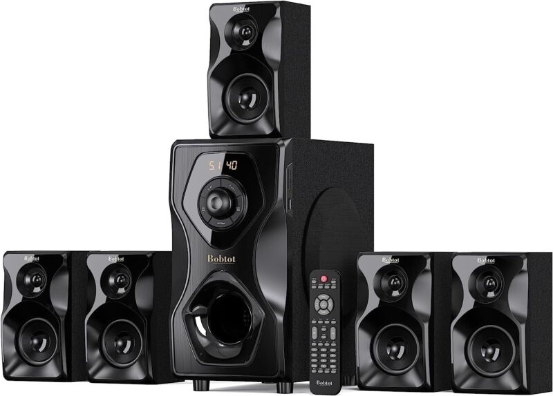 Powerful Home Theater System 700W Bluetooth Subwoofer - Halri