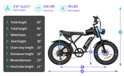 Powerful 20 Fat Tire Electric Mountain Bike