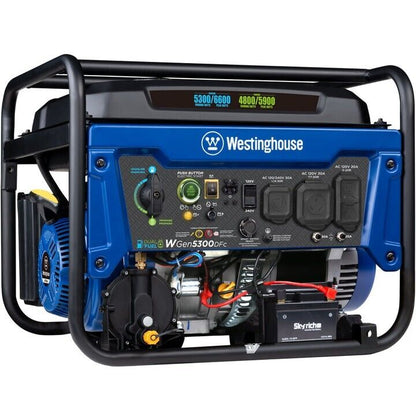 Powerful 6600W Portable Gas Generator with Remote Start - Halri
