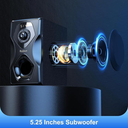 Powerful Home Theater System 700W Bluetooth Subwoofer