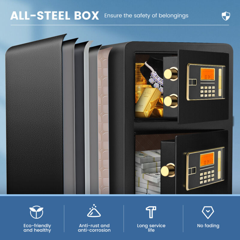 Extra Large Fireproof Home Safe Digital Lock Box
