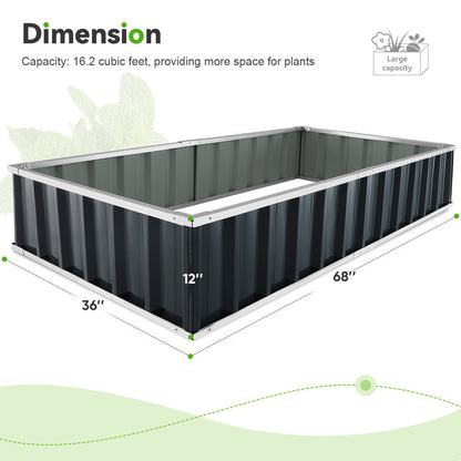 Easy Assembly Cedar Garden Planter Box