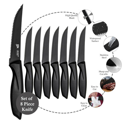 Sharp 8-Piece Kitchen Knife Set