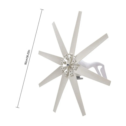 High Efficiency 8 Blade Residential Wind Power Generator