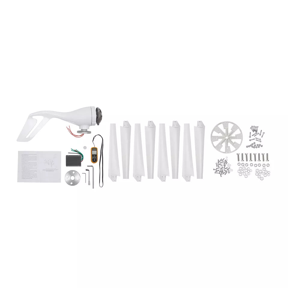 High Efficiency 8 Blade Residential Wind Power Generator