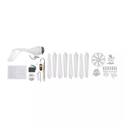 High Efficiency 8 Blade Residential Wind Power Generator