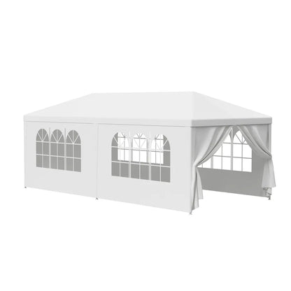 Large 10x20 Feet Canopy Event Tent With 6 Sides