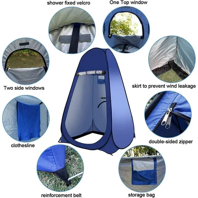 Easy Set Up Outdoor Shower Privacy Tent