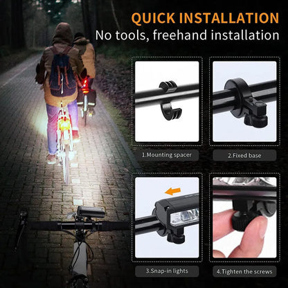 Ultra Powerful LED Bicycle Front Light