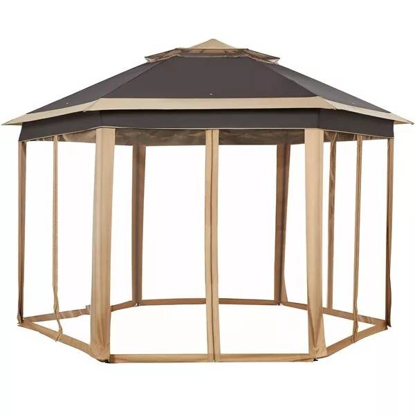 Large 3x13 Outdoor Gazebo Patio Canopy Cover