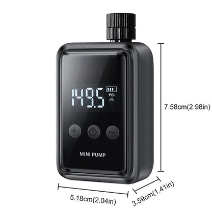 Compact Portable Air Bike Pump
