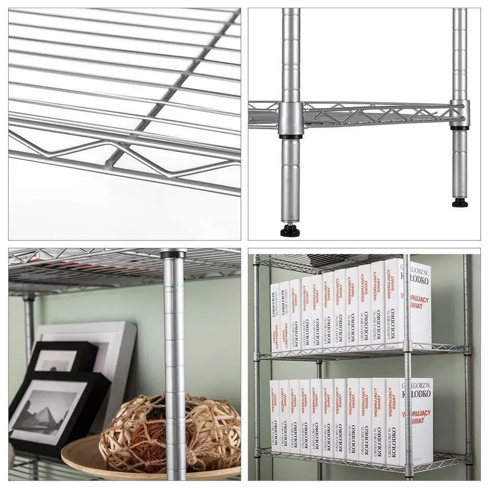 5 Level Sturdy Industrial Metal Storage Shelf