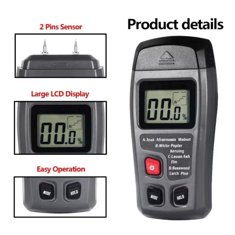 Accurate Digital Wood Humidity Tester