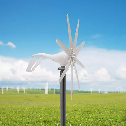 High Efficiency 8 Blade Residential Wind Power Generator