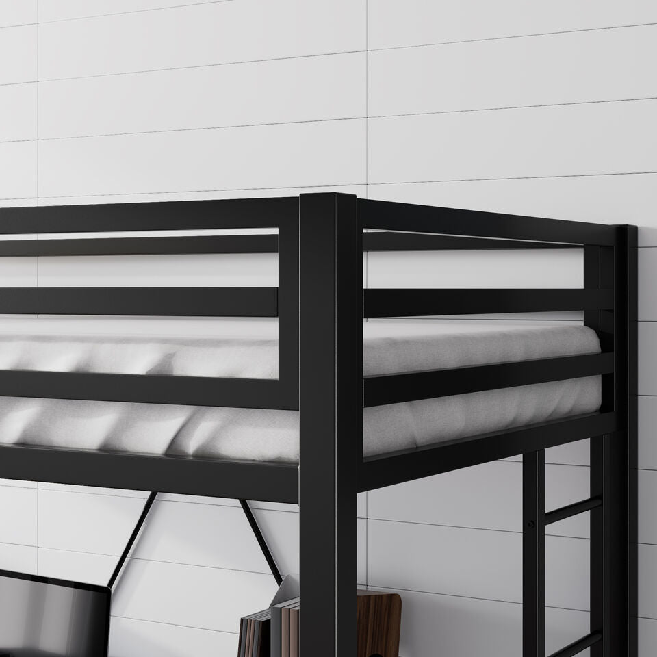 Space Saving Loft Bed Desk