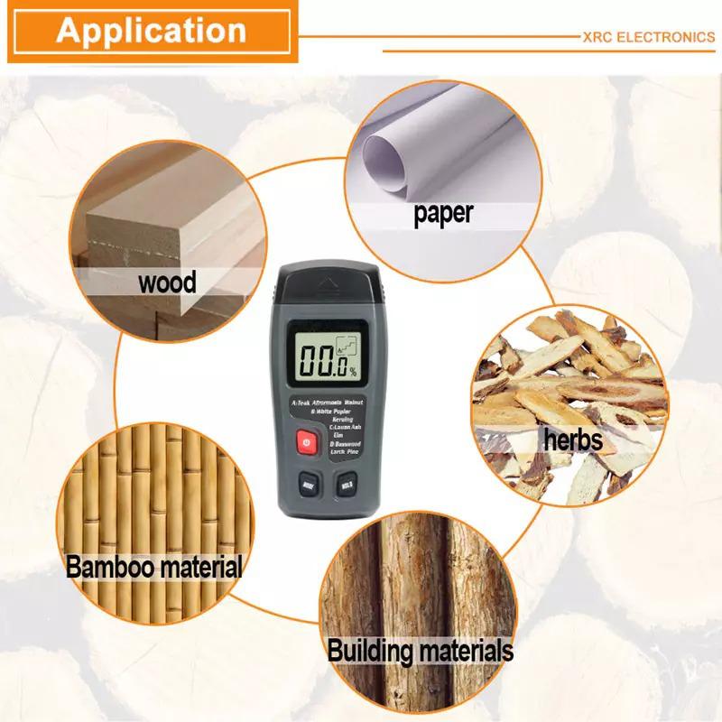 Accurate Digital Wood Humidity Tester