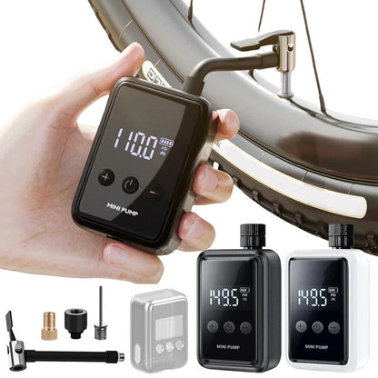 Compact Portable Air Bike Pump