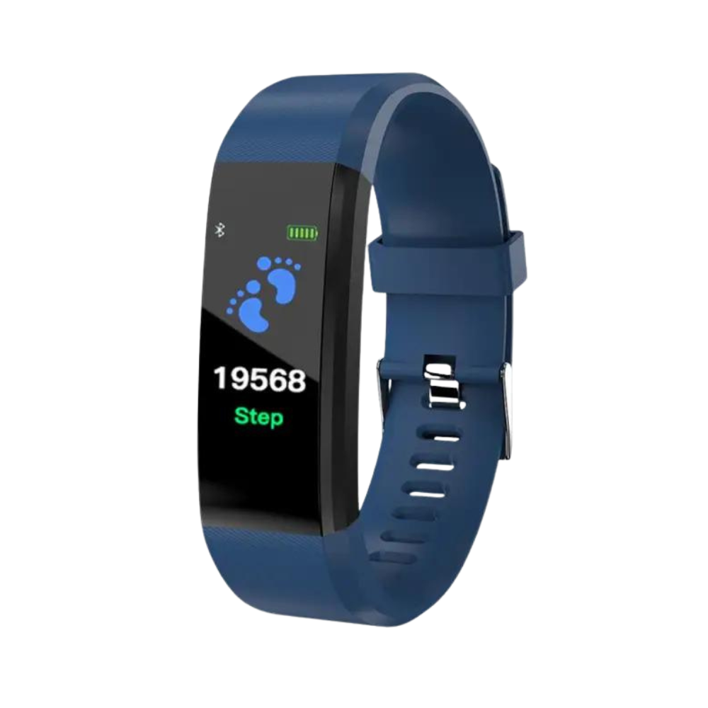Elegante Fitness-Smartwatch für Senioren mit Herzfrequenzmesser 