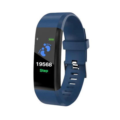 Elegante Fitness-Smartwatch für Senioren mit Herzfrequenzmesser 