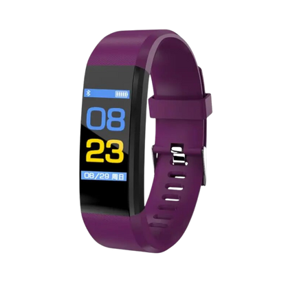 Elegante Fitness-Smartwatch für Senioren mit Herzfrequenzmesser 