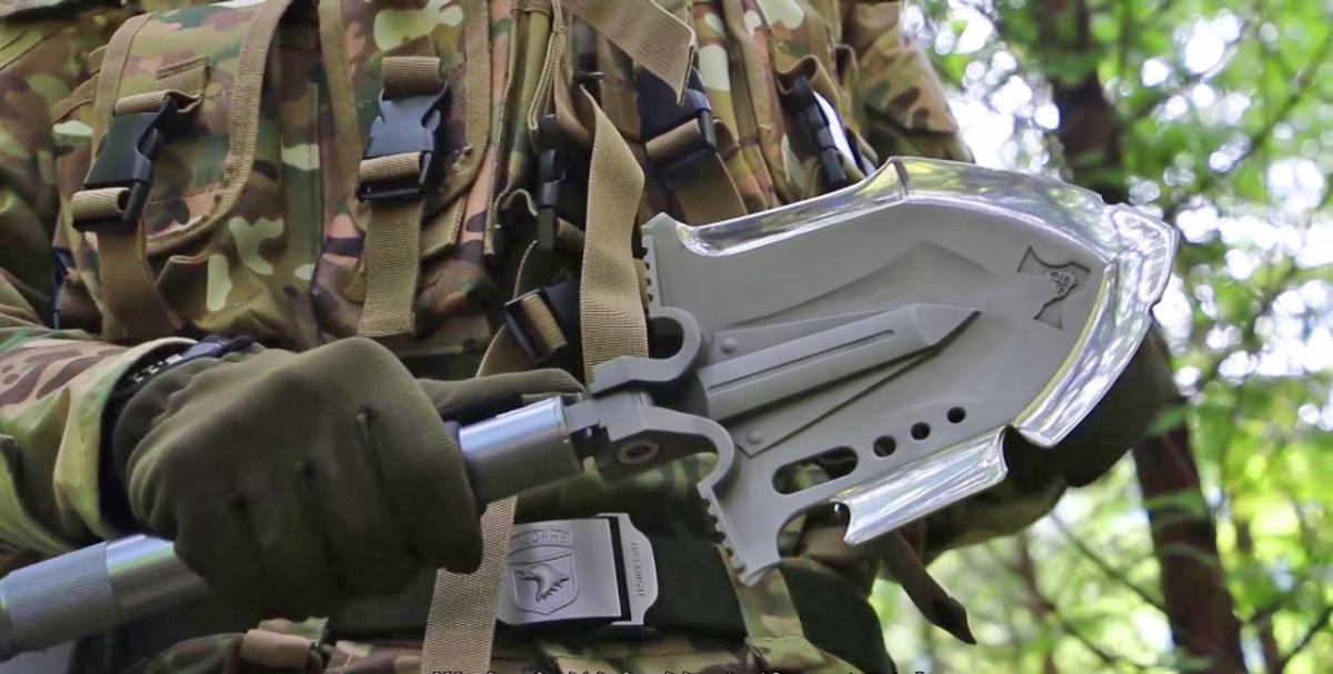 Tough Heavy Duty Camping Survival Shovel