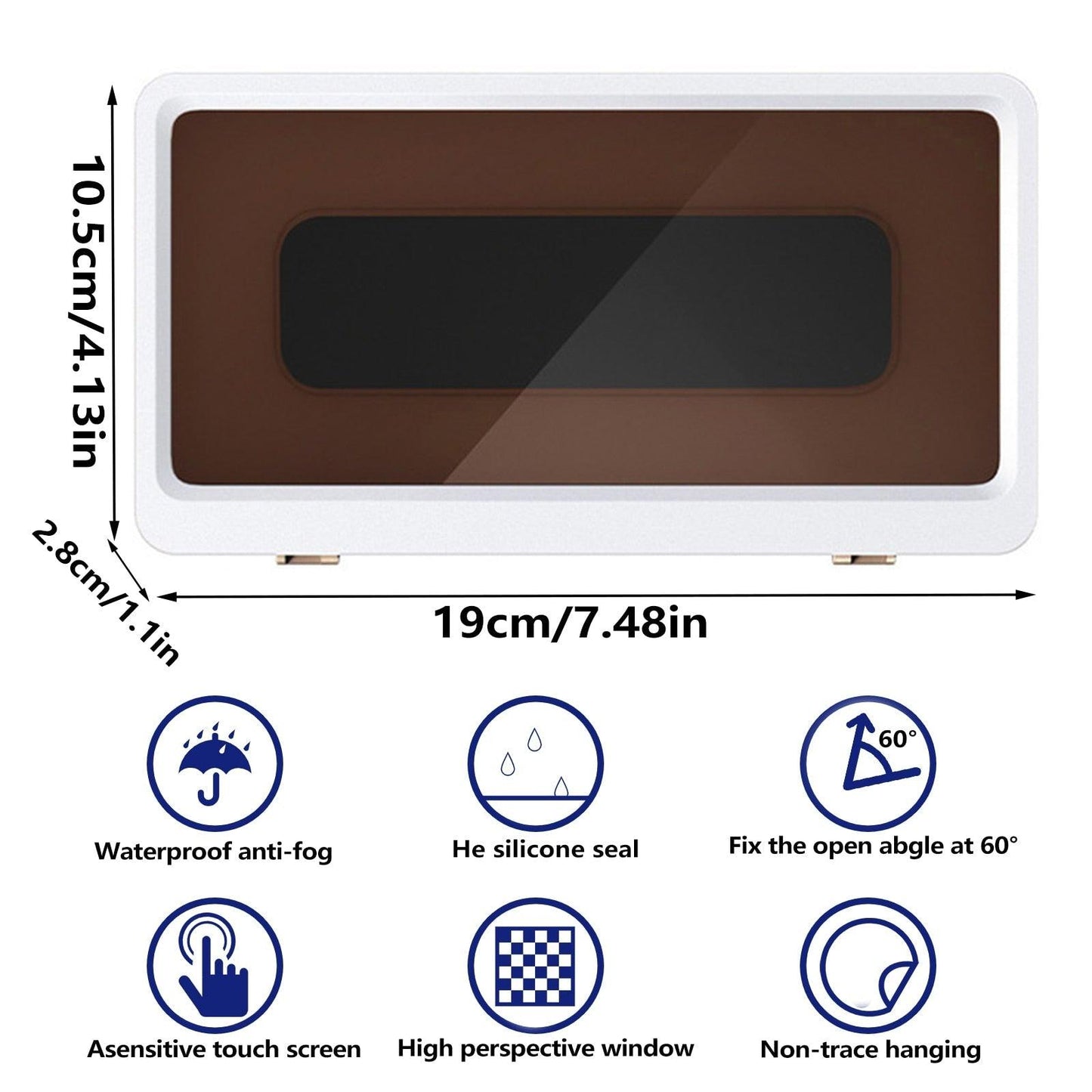 Wasserdichte Handyhülle fürs Badezimmer