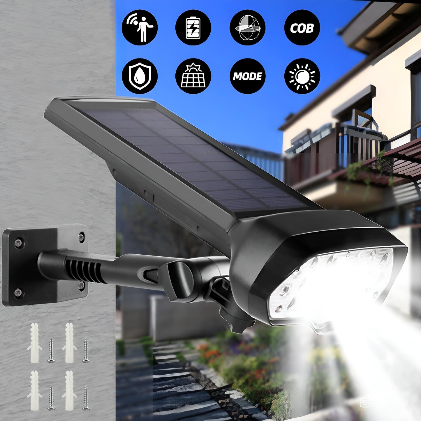 Outdoor Motion Sensor Security Lights