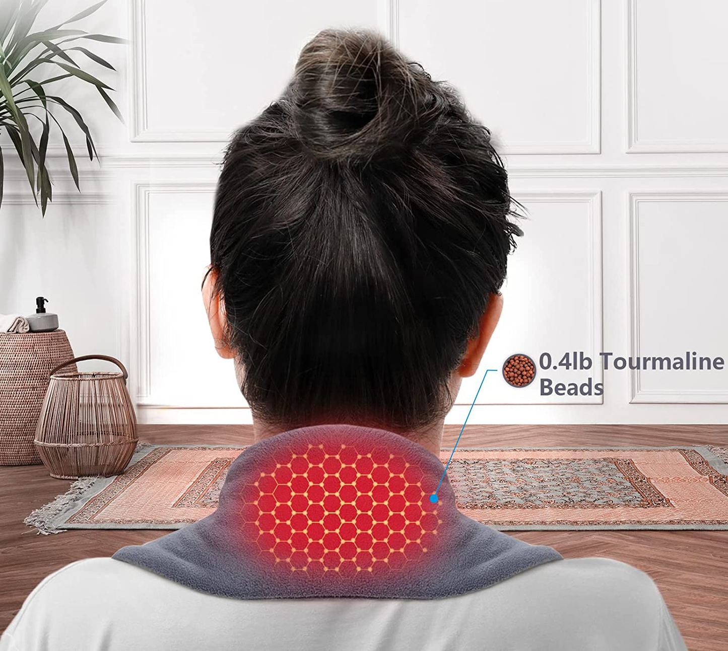 Electric Rechargeable Heat Neck Warm Scarf