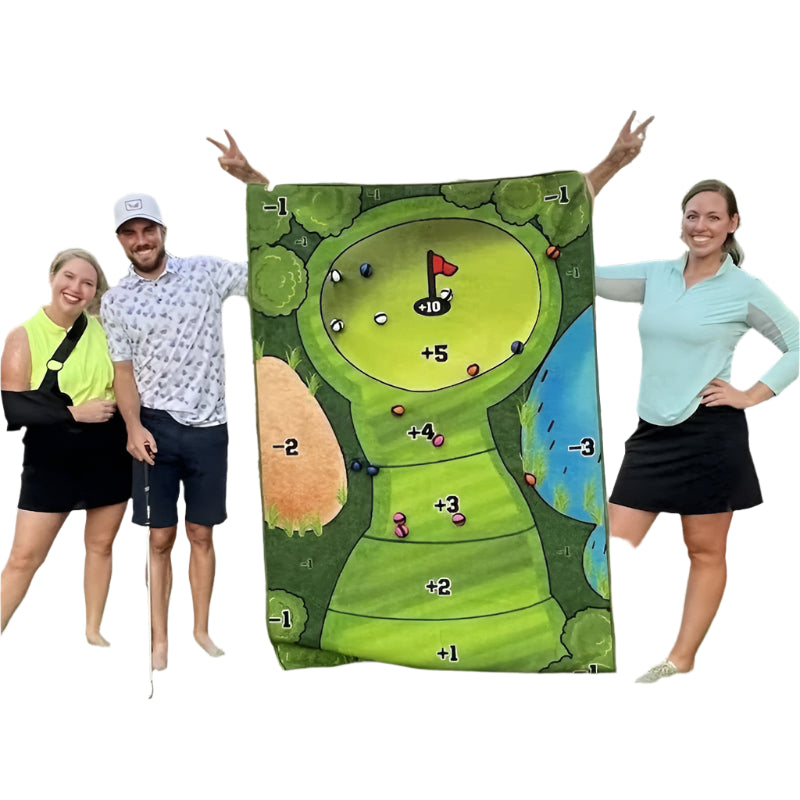 Portable Mini Golf Course Kit for Home & Outdoor Use - Halri