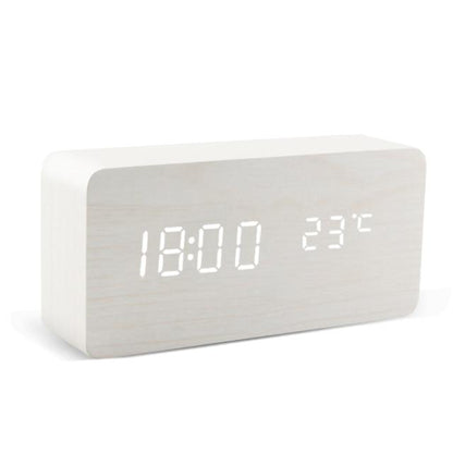 Eleganter digitaler LED-Wecker mit klarem Display