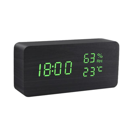 Eleganter digitaler LED-Wecker mit klarem Display