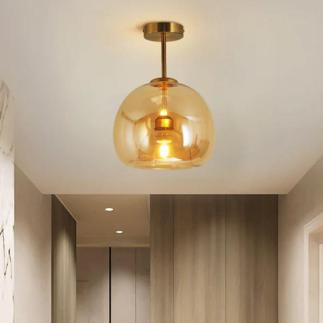 Stilvolle, moderne LED-Deckenleuchte