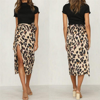 Animal Print Mini Skirt - Halri