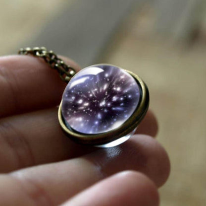 Halskette mit Anhänger „Kosmischer Stern“