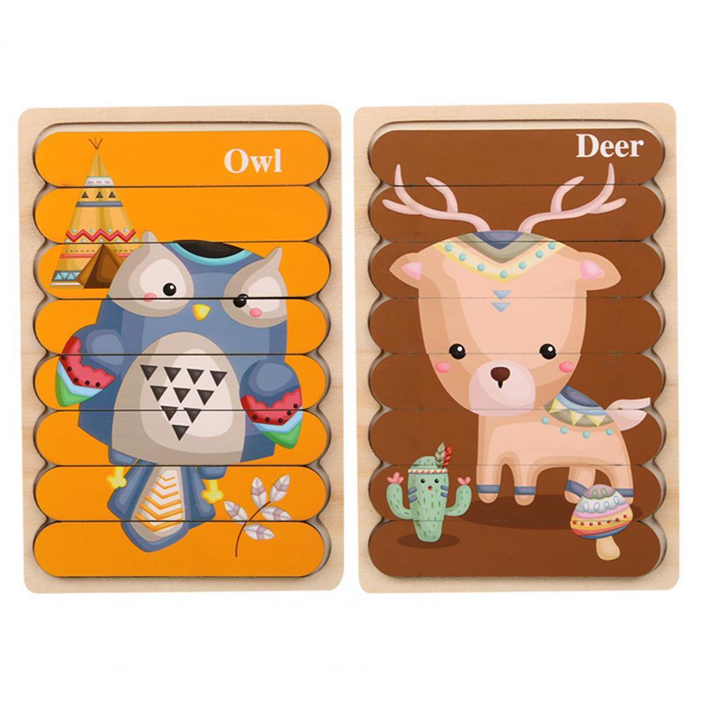 Lustiges Lernspielzeug: Tier-3D-Puzzle 