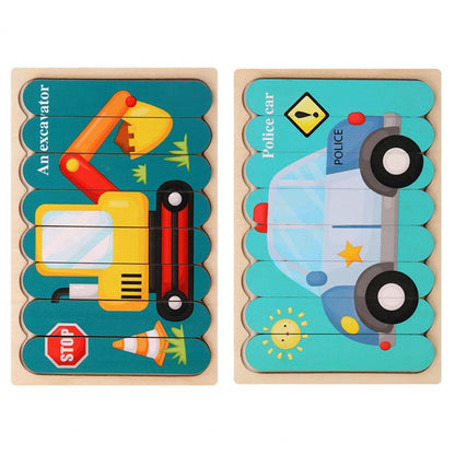 Lustiges Lernspielzeug: Tier-3D-Puzzle 