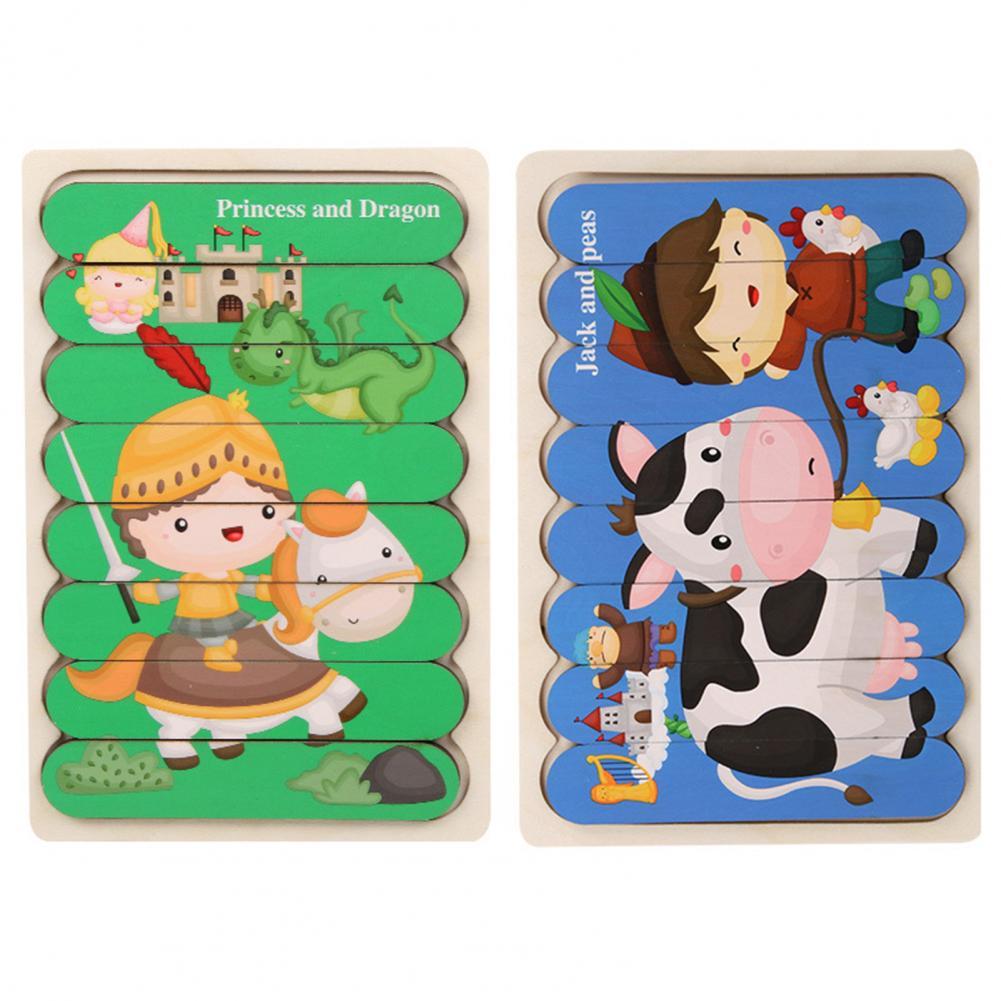 Lustiges Lernspielzeug: Tier-3D-Puzzle 
