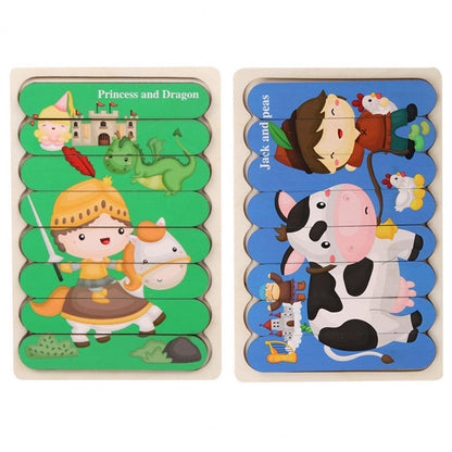 Lustiges Lernspielzeug: Tier-3D-Puzzle 