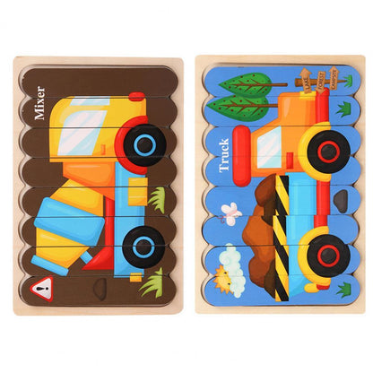 Lustiges Lernspielzeug: Tier-3D-Puzzle 
