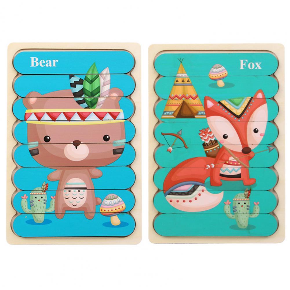 Lustiges Lernspielzeug: Tier-3D-Puzzle 