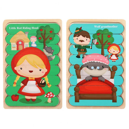 Lustiges Lernspielzeug: Tier-3D-Puzzle 