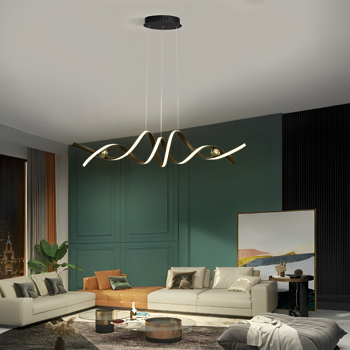 Simple Elegant LED Pendant Light Fixture