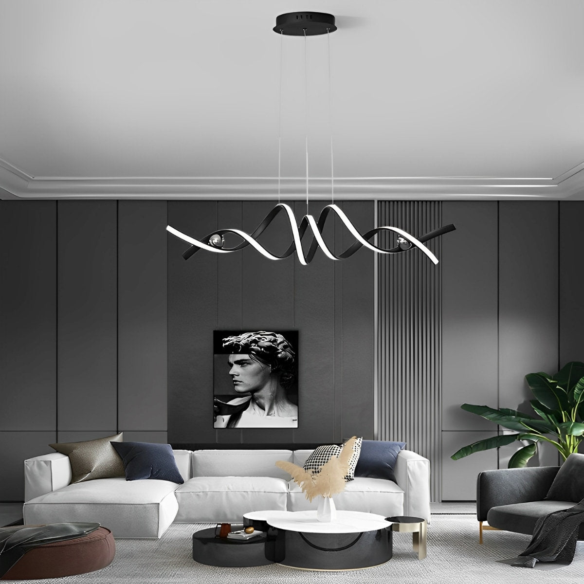 Simple Elegant LED Pendant Light Fixture