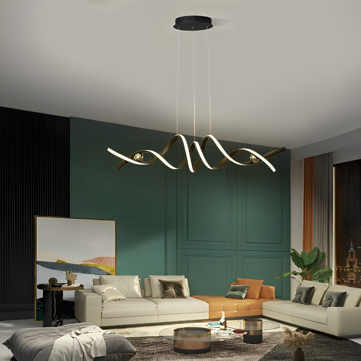 Simple Elegant LED Pendant Light Fixture