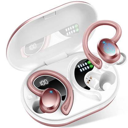 Wireless Earbuds with Long Lasting Battery Secure Fit - Halri