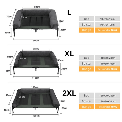 Orthopedic Elevated Dog Bed for Big Dogs